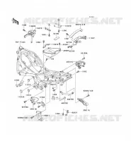 BATTERY BRACKET voor Kawasaki ZZR600 1993