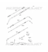 CABLES voor Kawasaki ZZR600 1993