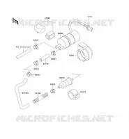 FUEL PUMP voor Kawasaki ZZR600 1993