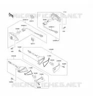 INDICATORS voor Kawasaki ZZR600 1993
