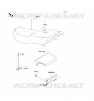 SEAT voor Kawasaki ZZR600 1993