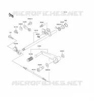 SHIFT voor Kawasaki ZZR600 1993