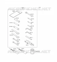 TOOL voor Kawasaki ZZR600 1993