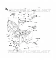 BATTERY BRACKET voor Kawasaki ZZR600 1993