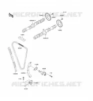 CAMSHAFT   TENSIONER voor Kawasaki ZZR600 1993