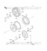 CLUTCH voor Kawasaki ZZR600 1993