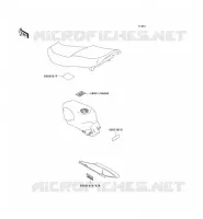 LABELS voor Kawasaki ZZR600 1993