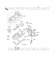 METERS voor Kawasaki ZZR600 1993