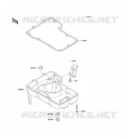 OIL PAN voor Kawasaki ZZR600 1993