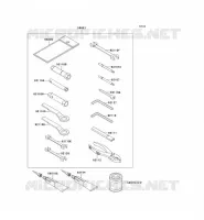 TOOL voor Kawasaki ZZR600 1993