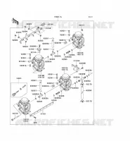 CARBURETOR voor Kawasaki ZZR600 2004