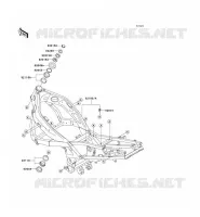 CHASSIS voor Kawasaki ZZR600 2004