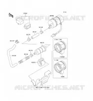 FUEL PUMP voor Kawasaki ZZR600 2004