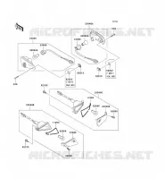 INDICATORS voor Kawasaki ZZR600 2004
