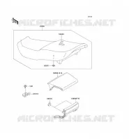 SEAT voor Kawasaki ZZR600 2004