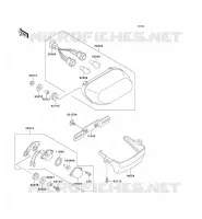 TAILIGHT(S) voor Kawasaki ZZR600 2004
