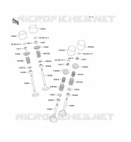 VALVE voor Kawasaki ZZR600 2004