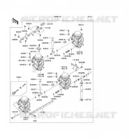CARBURETOR voor Kawasaki ZZR600 2004
