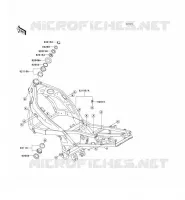 CHASSIS voor Kawasaki ZZR600 2004