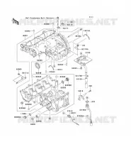 CRANKCASE(S) voor Kawasaki ZZR600 2004