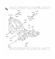 ENGINE MOUNT voor Kawasaki ZZR600 2004