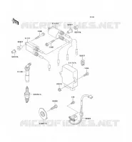 IGNITION SYSTEM voor Kawasaki ZZR600 2004