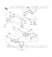 INDICATORS voor Kawasaki ZZR600 2004