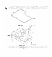 OIL PAN voor Kawasaki ZZR600 2004