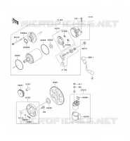 STARTER MOTOR voor Kawasaki ZZR600 2004