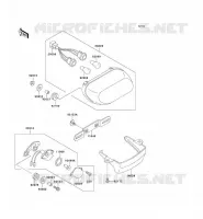 TAILIGHT(S) voor Kawasaki ZZR600 2004