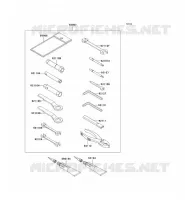 TOOL voor Kawasaki ZZR600 2004