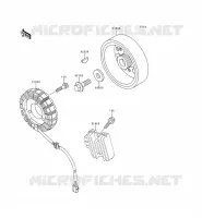 GENERATOR voor Kawasaki ZZR600 1994