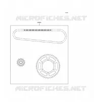 CHAIN KIT voor Kawasaki ZZR600 1994