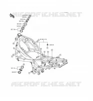 CHASSIS voor Kawasaki ZZR600 1994