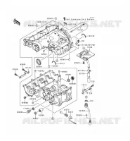 CRANKCASE(S) voor Kawasaki ZZR600 1994