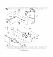 INDICATORS voor Kawasaki ZZR600 1994