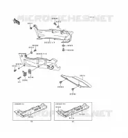 SIDE COVERS   CHAIN COVER voor Kawasaki ZZR600 1994