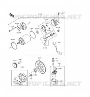 STARTER MOTOR voor Kawasaki ZZR600 1994
