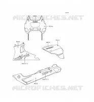 STICKER(EBONY) voor Kawasaki ZZR600 1994