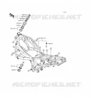 CHASSIS voor Kawasaki ZZR600 1994