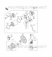 STARTER MOTOR voor Kawasaki ZZR600 1994
