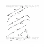 CABLES voor Kawasaki ZZR600 1994