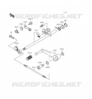 SHIFT voor Kawasaki ZZR600 1994