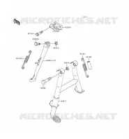 STAND voor Kawasaki ZZR600 1994