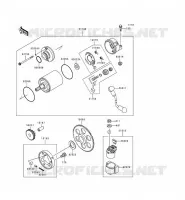 STARTER MOTOR voor Kawasaki ZZR600 1994