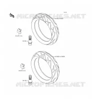TIRES voor Kawasaki ZZR600 1994