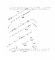 CABLES voor Kawasaki ZZR600 1994