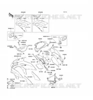 COWLING voor Kawasaki ZZR600 1994