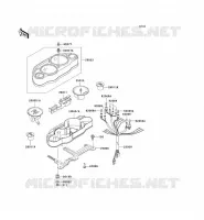 METERS voor Kawasaki ZZR600 1994