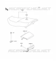SEAT voor Kawasaki ZZR600 1994
